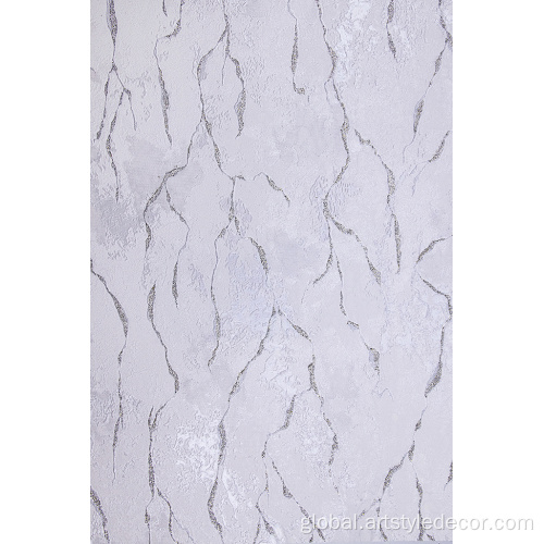 Pvc White Home Decor Wallpaper wall top pvc wallpaper Supplier